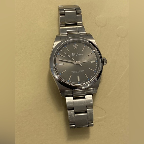 Rolex Oyster Perpetual Slate Dial - Picture 5 of 17